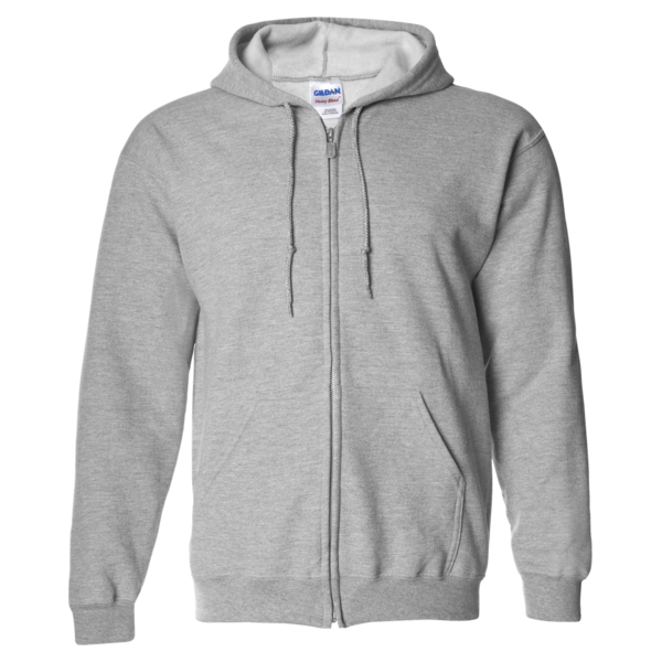 Download Heavy Blend Full Zip Hooded Sweatshirt Yes We Print Llc