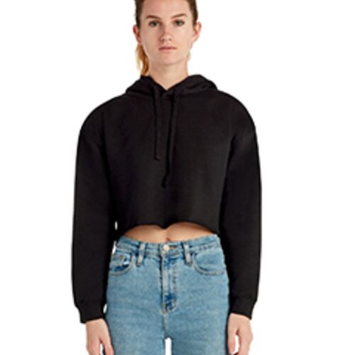 Lane Seven Ladies' Cropped Fleece Hoodie. LS12000