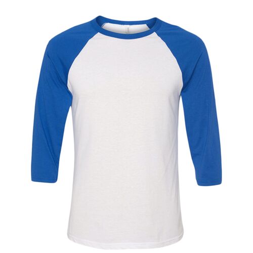 Unisex Three-Quarter Sleeve Baseball Tee. Thumbnail