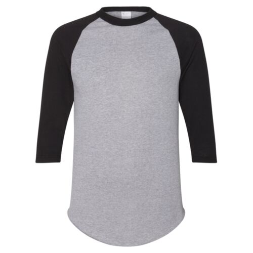 Three-Quarter Raglan Sleeve Baseball Jersey. Thumbnail