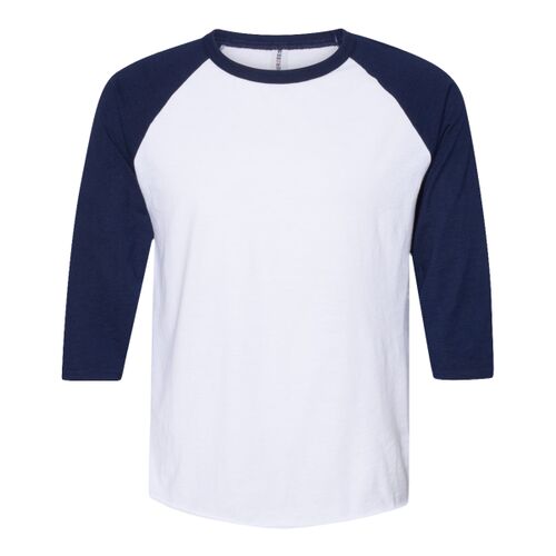 Premium Blend Ringspun Three-Quarter Sleeve Raglan Baseball T-Shirt. Thumbnail