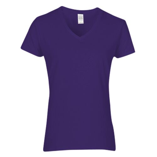Heavy Cotton™ Women’s V-Neck T-Shirt. Thumbnail