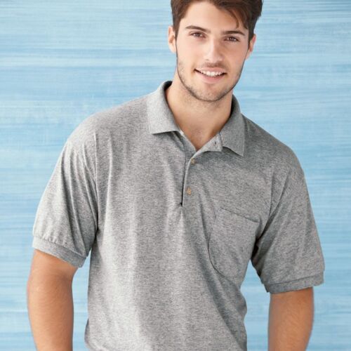DryBlend® Jersey Pocket Polo. Thumbnail