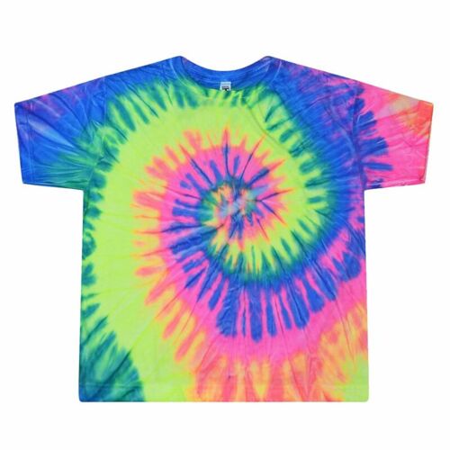 Colortone Women's Tie-Dyed Crop T-Shirt 1050