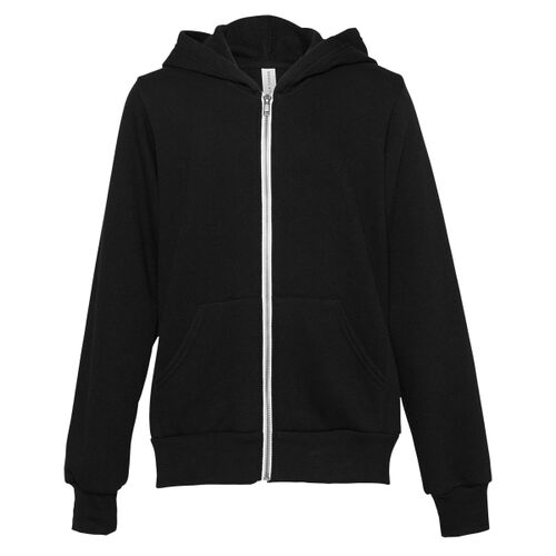 Youth Sponge Fleece Full-Zip Hoodie. Thumbnail