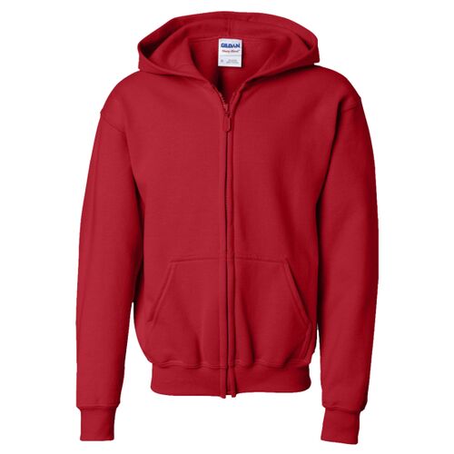 Heavy Blend™ Youth Full-Zip Hooded Sweatshirt. Thumbnail