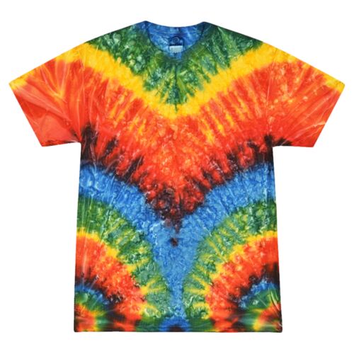 Multi-Color Tie-Dyed T-Shirt Thumbnail