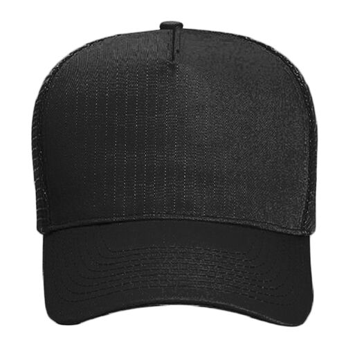 OTTO CAP® 5 Panel Mid Profile Mesh Back Trucker Hat - Printing Thumbnail