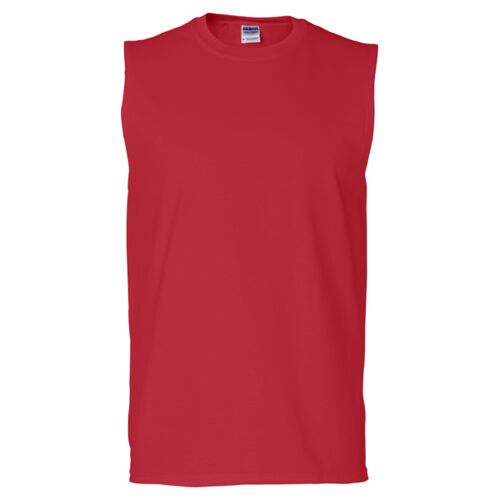 Ultra Cotton Sleeveless T-Shirt. Thumbnail