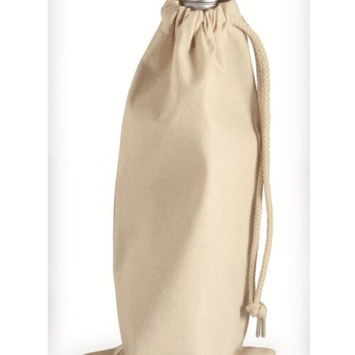 Liberty Bags 10 Ounce Cotton Canvas Drawstring Wine Bag 1727