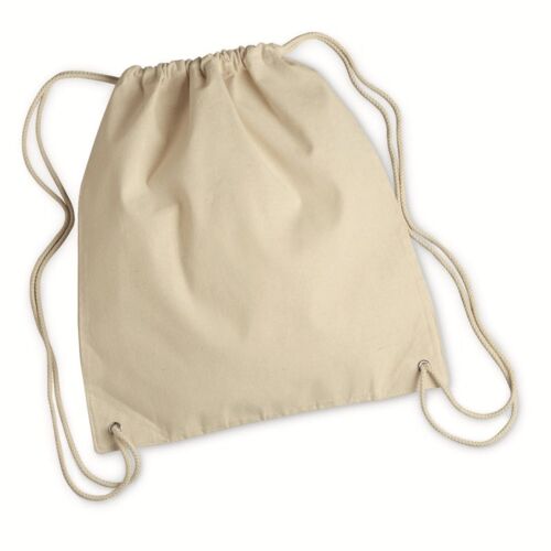 Liberty Bags 10 Ounce Cotton Canvas Drawstring Backpack 8875