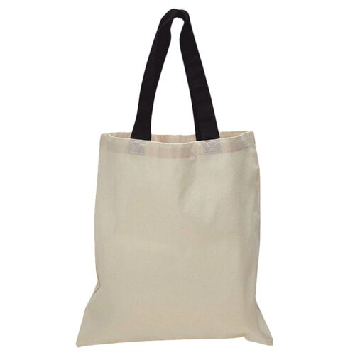 Contrasting Handles Tote. Thumbnail