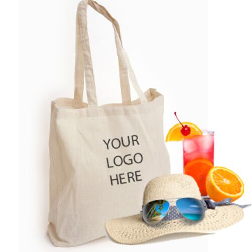 Q-Tees 11.7L Economical Gusseted Tote. QTBG
