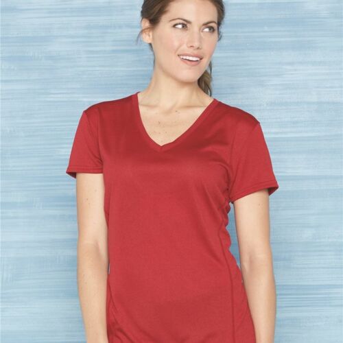 Gildan Performance® Tech Women's V-Neck T-Shirt 47V00L