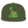 Pinch Front Twill Back Trucker Cap Thumbnail