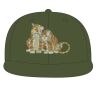 Pinch Front Twill Back Trucker Cap Thumbnail