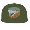 Pinch Front Twill Back Trucker Cap Thumbnail