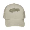 Cotton Blend Twill 6 Panel Low Profile Mesh Back Trucker Hat Thumbnail