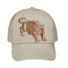 Cotton Blend Twill 6 Panel Low Profile Mesh Back Trucker Hat Thumbnail