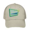 Cotton Blend Twill 6 Panel Low Profile Mesh Back Trucker Hat Thumbnail