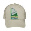 Cotton Blend Twill 6 Panel Low Profile Mesh Back Trucker Hat Thumbnail