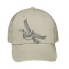 Cotton Blend Twill 6 Panel Low Profile Mesh Back Trucker Hat Thumbnail