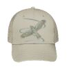 Cotton Blend Twill 6 Panel Low Profile Mesh Back Trucker Hat Thumbnail