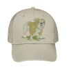 Cotton Blend Twill 6 Panel Low Profile Mesh Back Trucker Hat Thumbnail