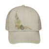 Cotton Blend Twill 6 Panel Low Profile Mesh Back Trucker Hat Thumbnail