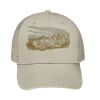 Cotton Blend Twill 6 Panel Low Profile Mesh Back Trucker Hat Thumbnail