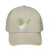 Cotton Blend Twill 6 Panel Low Profile Mesh Back Trucker Hat Thumbnail