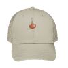 Cotton Blend Twill 6 Panel Low Profile Mesh Back Trucker Hat Thumbnail