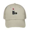 Cotton Blend Twill 6 Panel Low Profile Mesh Back Trucker Hat Thumbnail