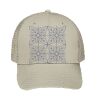 Cotton Blend Twill 6 Panel Low Profile Mesh Back Trucker Hat Thumbnail