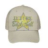 Cotton Blend Twill 6 Panel Low Profile Mesh Back Trucker Hat Thumbnail