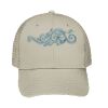 Cotton Blend Twill 6 Panel Low Profile Mesh Back Trucker Hat Thumbnail