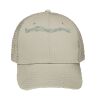 Cotton Blend Twill 6 Panel Low Profile Mesh Back Trucker Hat Thumbnail