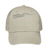 Cotton Blend Twill 6 Panel Low Profile Mesh Back Trucker Hat Thumbnail