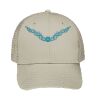 Cotton Blend Twill 6 Panel Low Profile Mesh Back Trucker Hat Thumbnail