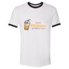 Unisex Fine Jersey Ringer Tee. Thumbnail