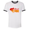 Unisex Fine Jersey Ringer Tee. Thumbnail