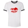 Unisex Fine Jersey Ringer Tee. Thumbnail