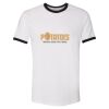 Unisex Fine Jersey Ringer Tee. Thumbnail