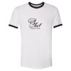 Unisex Fine Jersey Ringer Tee. Thumbnail