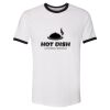 Unisex Fine Jersey Ringer Tee. Thumbnail