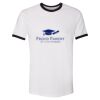 Unisex Fine Jersey Ringer Tee. Thumbnail
