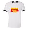 Unisex Fine Jersey Ringer Tee. Thumbnail