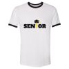 Unisex Fine Jersey Ringer Tee. Thumbnail