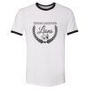 Unisex Fine Jersey Ringer Tee. Thumbnail