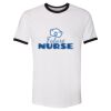 Unisex Fine Jersey Ringer Tee. Thumbnail